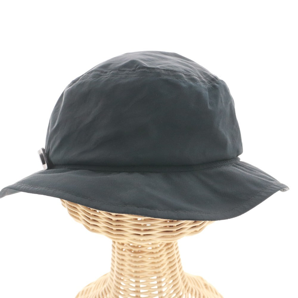 ■ ボルサリーノ ハット 帽子 ロゴ メンズ 59 ブラック