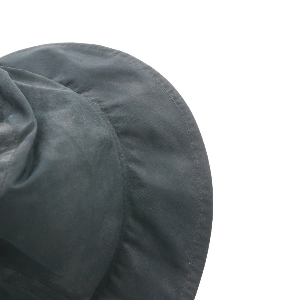 ■ ボルサリーノ ハット 帽子 ロゴ メンズ 59 ブラック