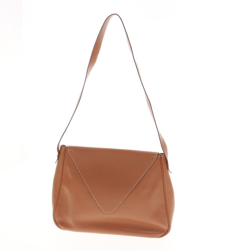 ■ Hermès Christine Shoulder Bag, Brown, Men's/Women's, with Pouch