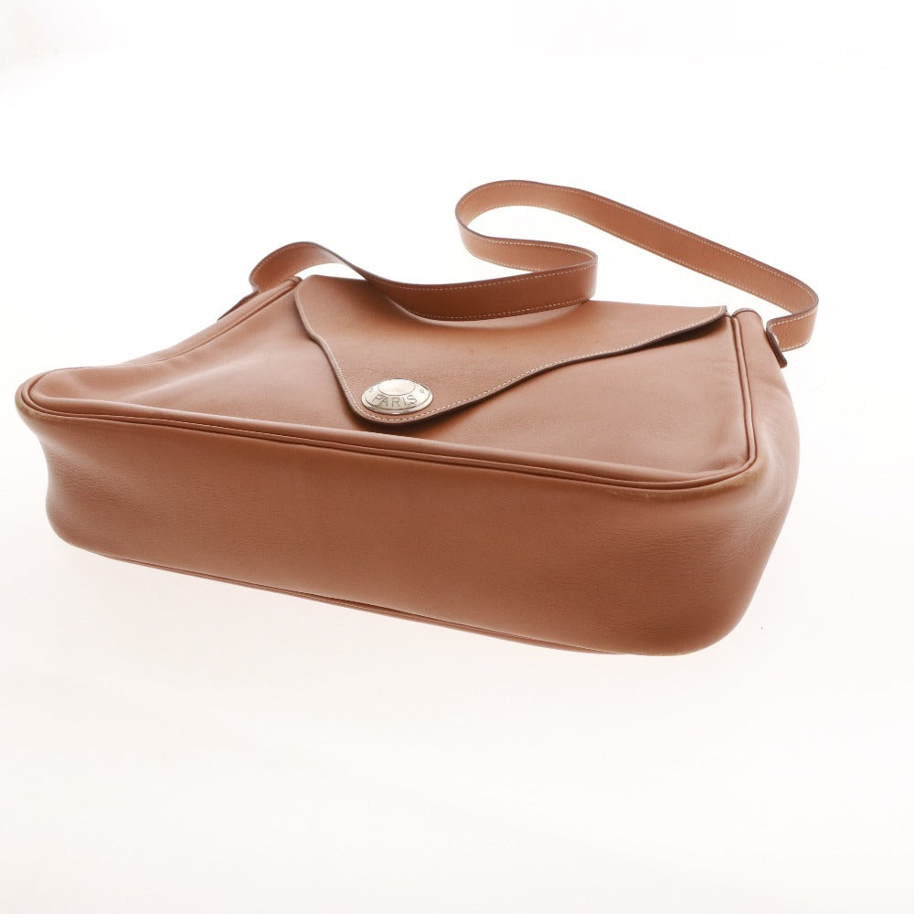 ■ Hermès Christine Shoulder Bag, Brown, Men's/Women's, with Pouch