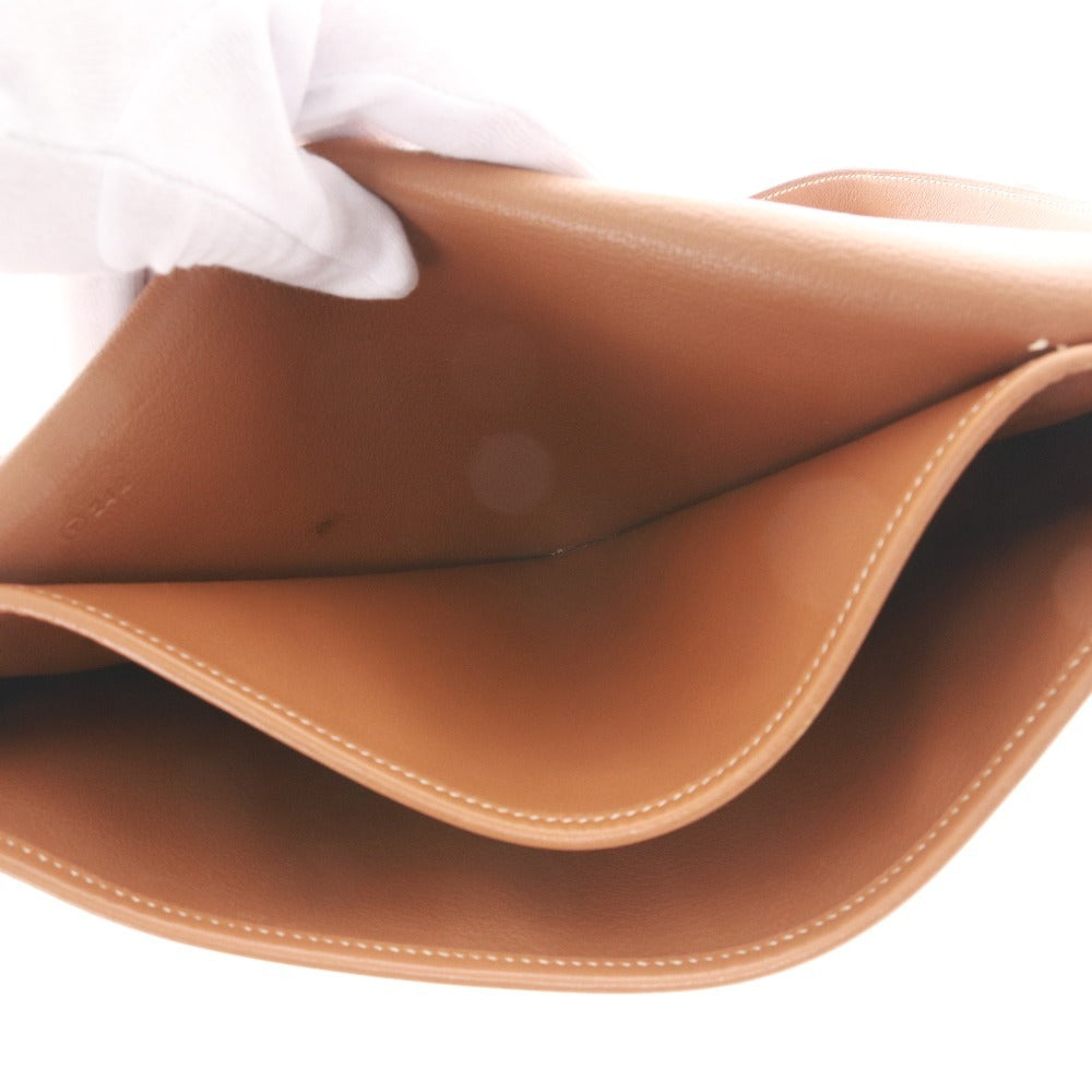 ■ Hermès Christine Shoulder Bag, Brown, Men's/Women's, with Pouch