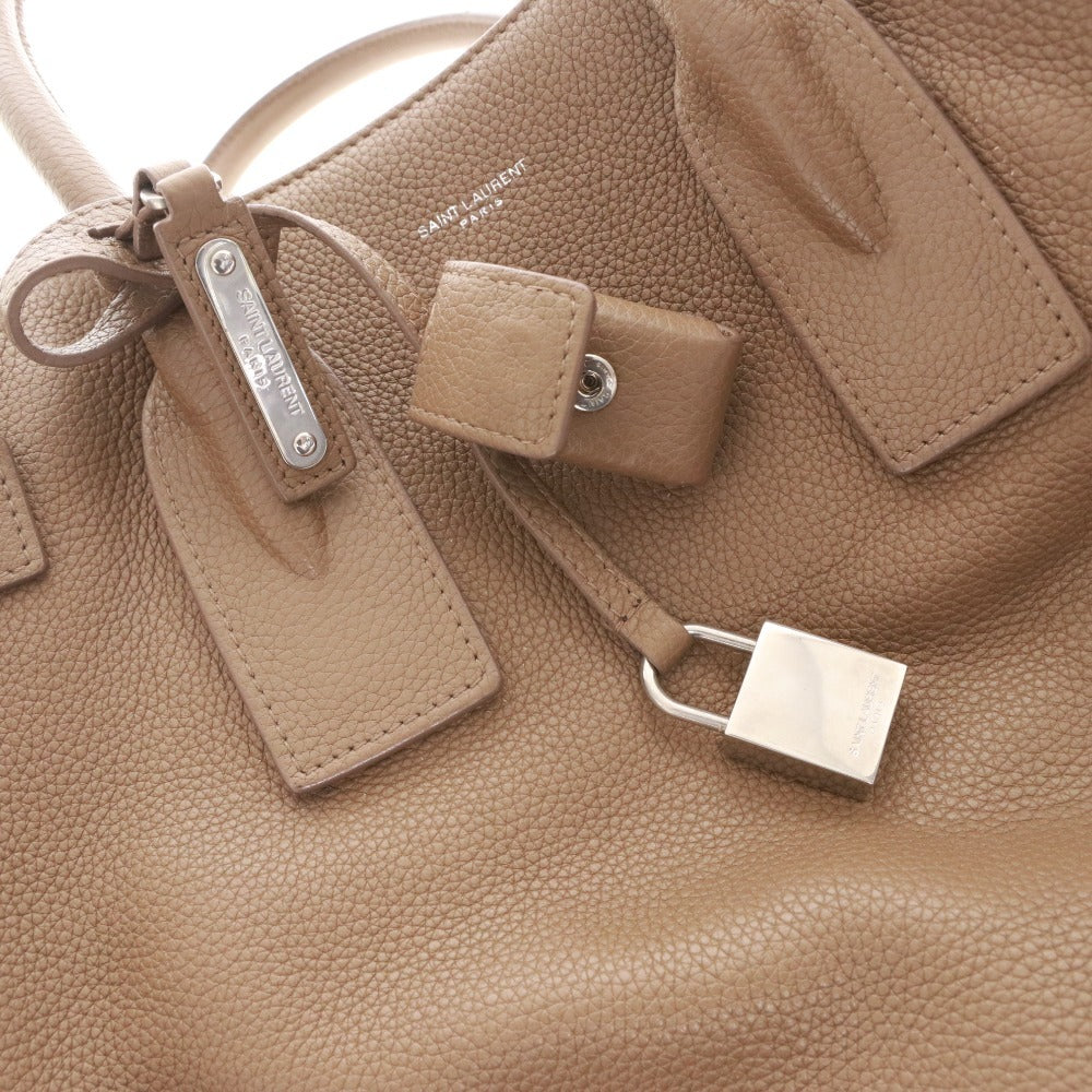 ■ Saint Laurent Sac de Jour Tote Bag, Shoulder Bag, 2-Way, Women's, Brown