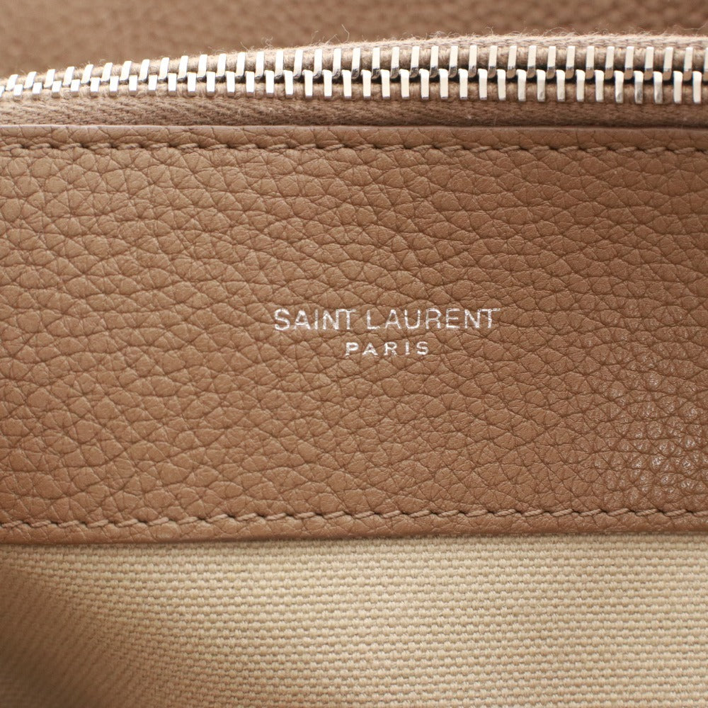 ■ Saint Laurent Sac de Jour Tote Bag, Shoulder Bag, 2-Way, Women's, Brown