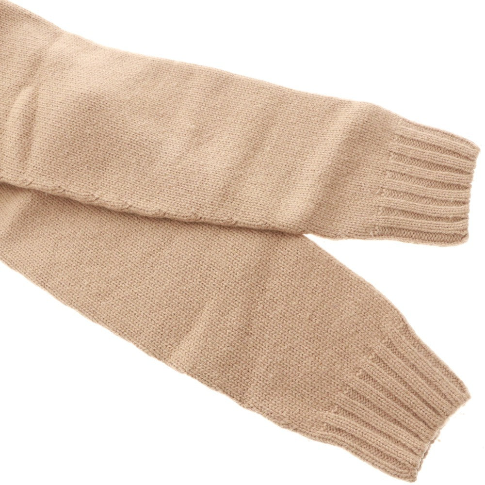 ■ ドルモア ニット トップス ハイネック フェアアイル柄 メンズ 46 (M相当) ブラウン系