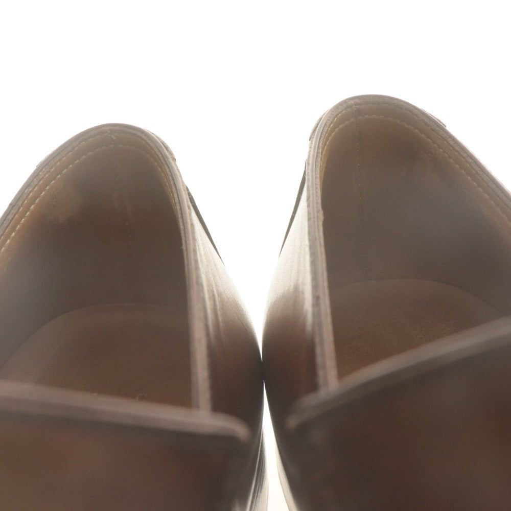 ■ Berluti Leather Shoes Andy Demesure Loafers Timeless Masterpiece Men's 6 (equivalent to 24.5-25cm) Light Brown