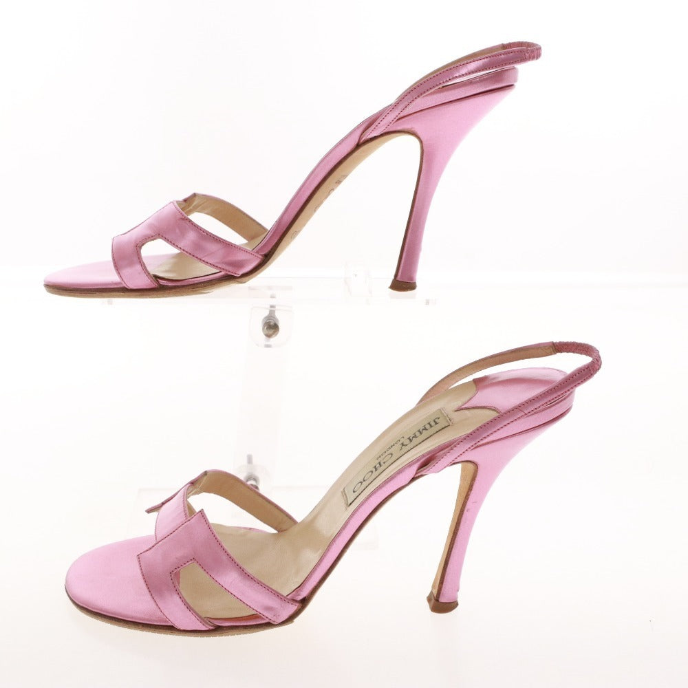 ■ Jimmy Choo sandals, high heels, women's, size 37 (equivalent to 24cm), pink