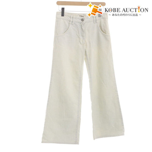 ■ Chloe denim pants, jeans, bottoms, women's, size 36 (equivalent to S), light blue