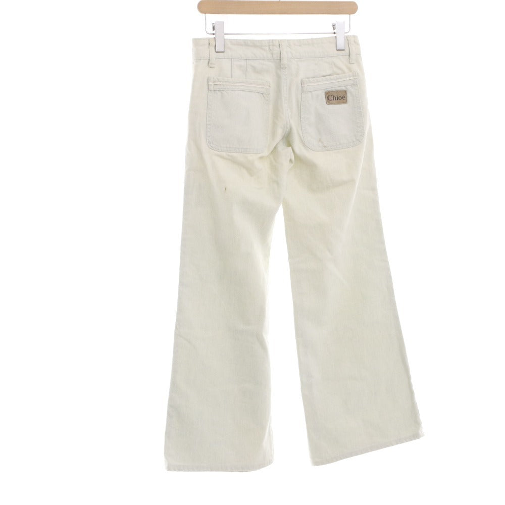 ■ Chloe denim pants, jeans, bottoms, women's, size 36 (equivalent to S), light blue