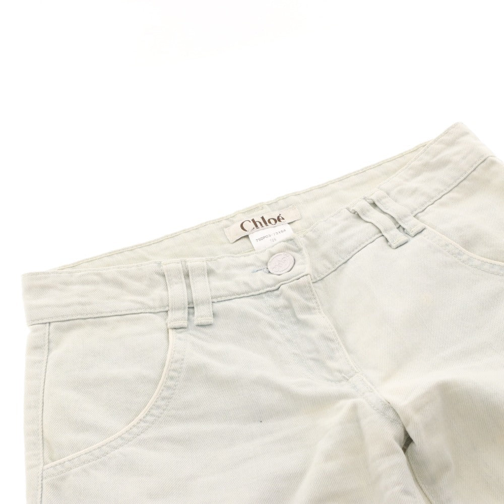 ■ Chloe denim pants, jeans, bottoms, women's, size 36 (equivalent to S), light blue