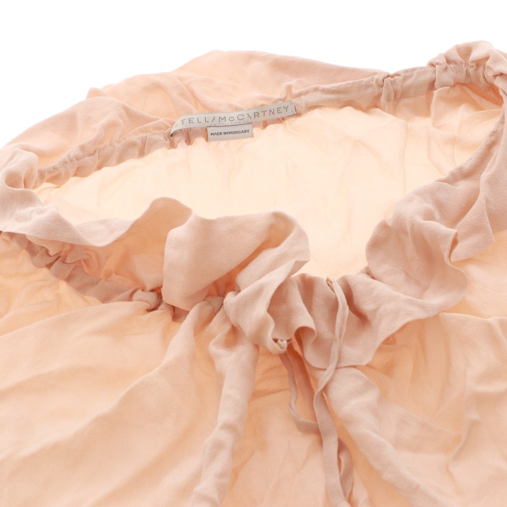 ■ Stella McCartney blouse, long sleeves, ruffle top, women's, size 34 (equivalent to M), pink