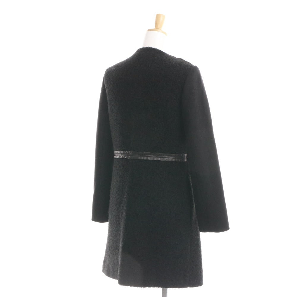 ■ トリーバーチ コート アウター ノーカラー レディース 2 （M相当） ブラック