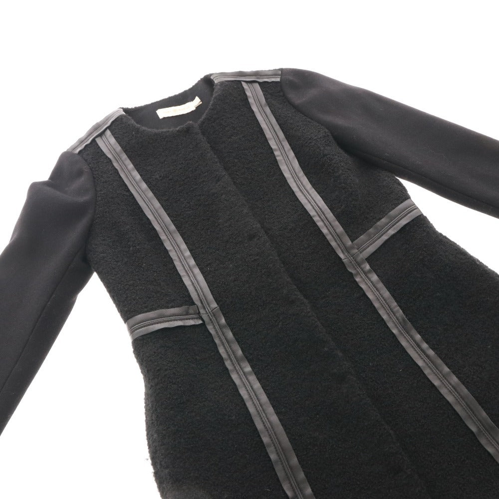 ■ トリーバーチ コート アウター ノーカラー レディース 2 （M相当） ブラック