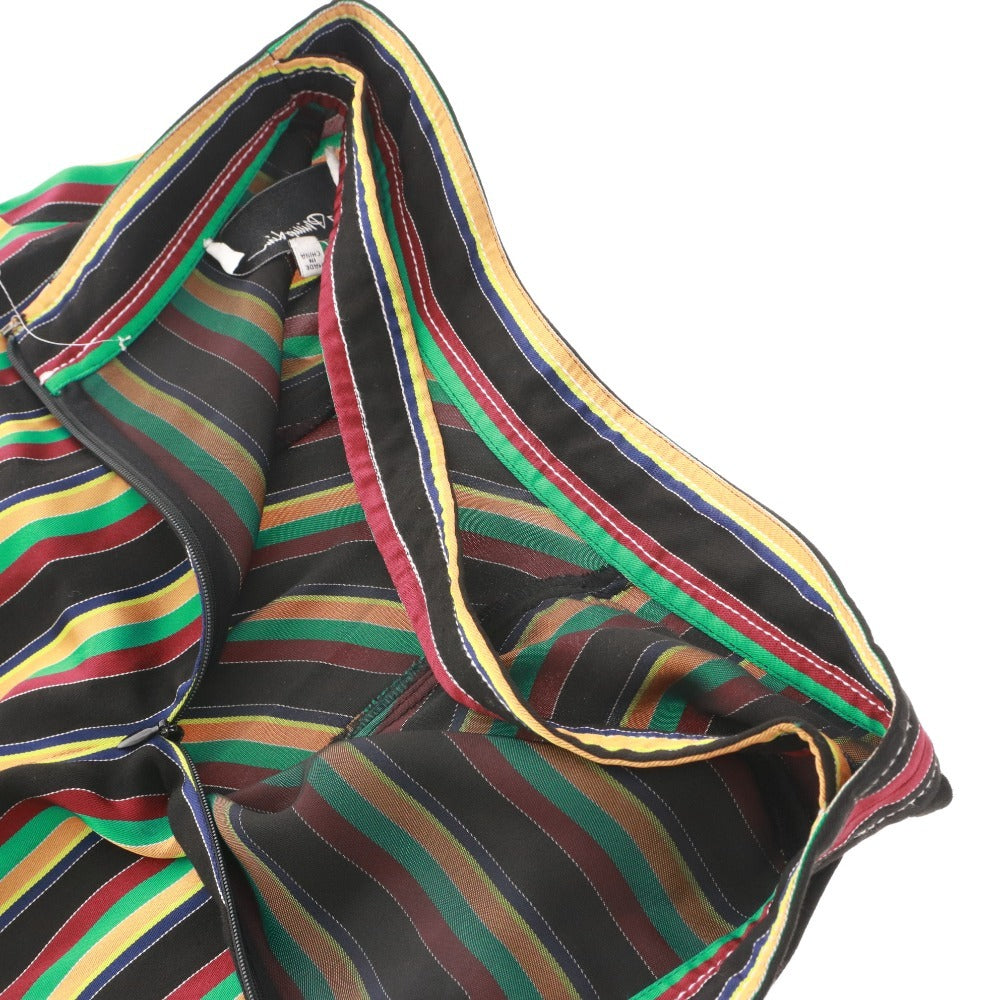 ■ 3.1 Phillip Lim Skirt Bottoms Long Multi-Stripe Women's 00 (equivalent to XXS) Black Green Yellow Red