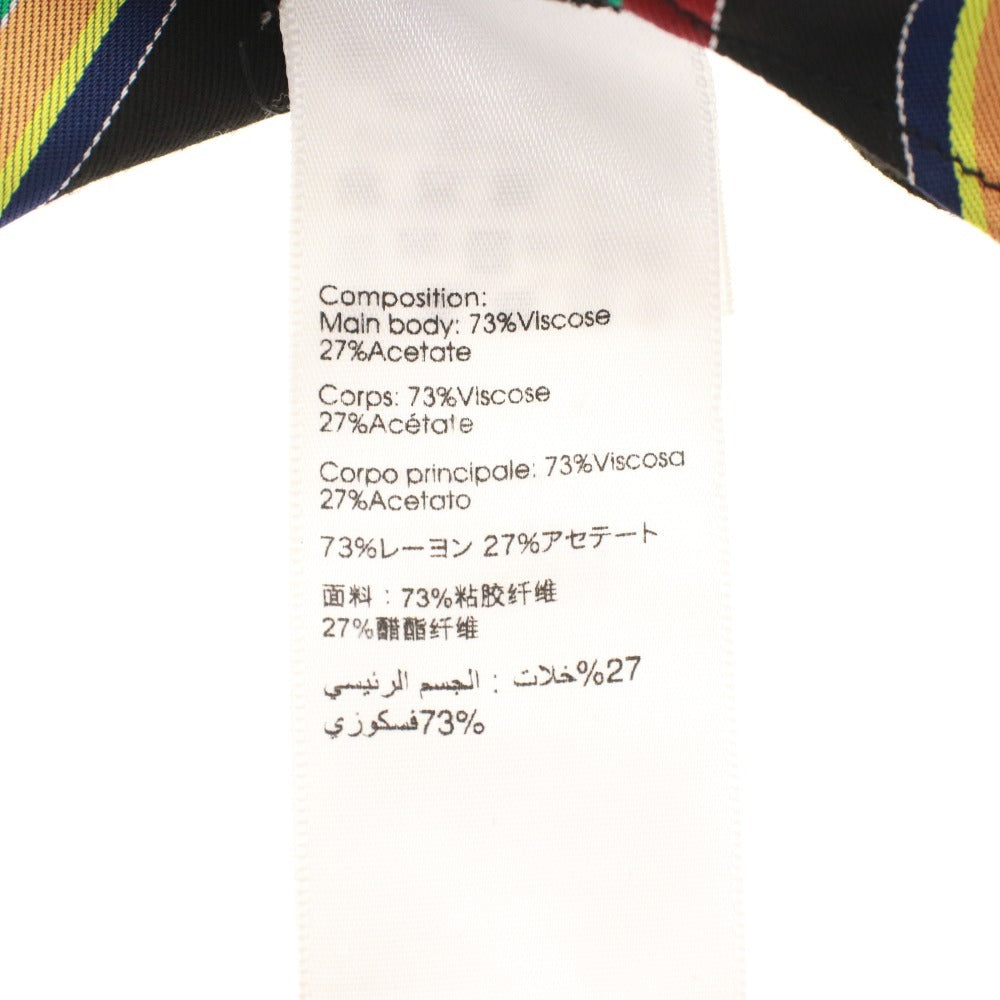 ■ 3.1 Phillip Lim Skirt Bottoms Long Multi-Stripe Women's 00 (equivalent to XXS) Black Green Yellow Red