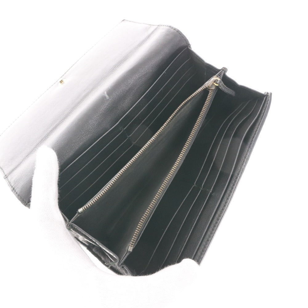 ■ Gucci Horsebit Python Long Wallet for Men and Women in Green