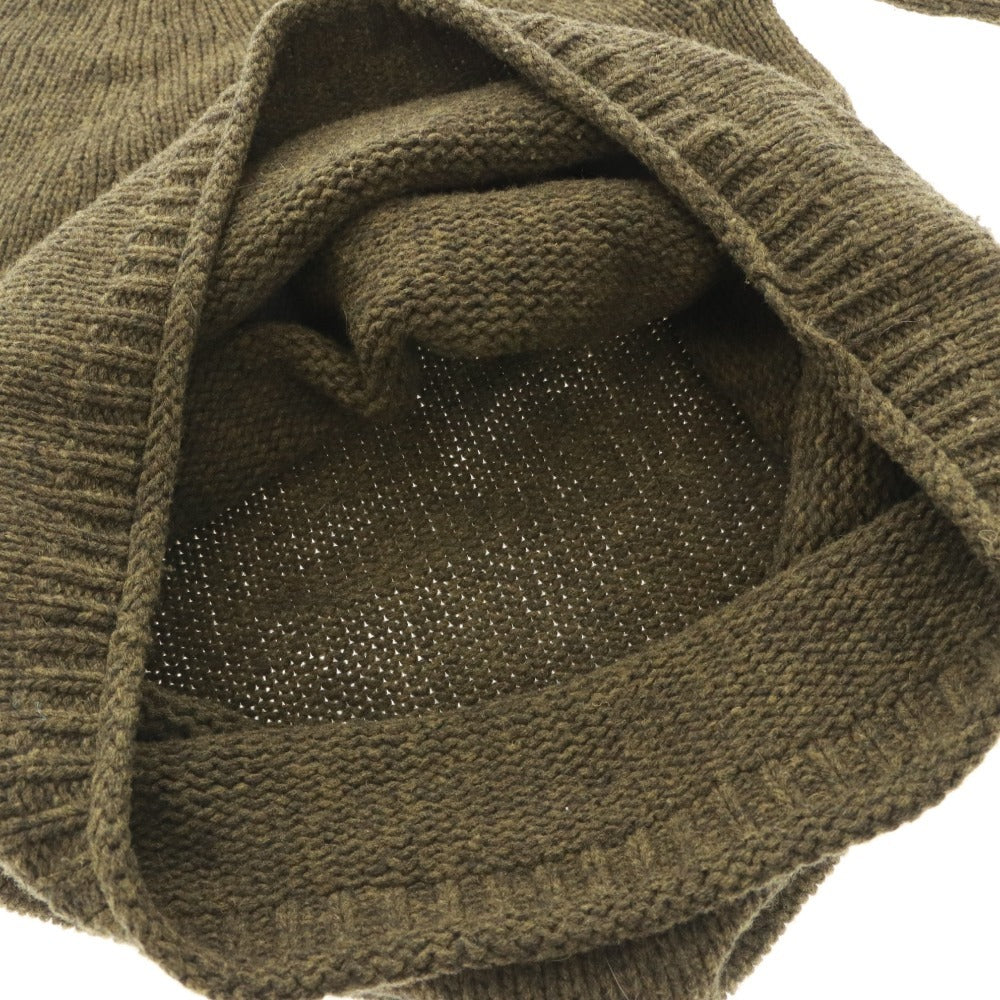 ■ Acne Studios Knit Dress, High Neck, Women's, Size S, Khaki