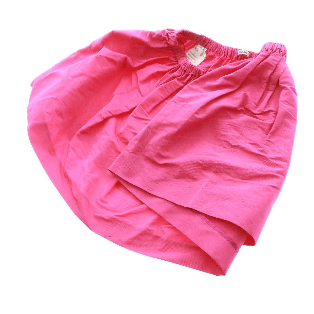 ■ Miu Miu Mini Skirt Bottoms Women's Size 38 (S Equivalent) Pink