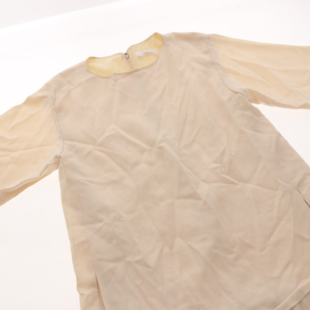 ■ Chloe short-sleeved dress, top and bottoms, women's size 34 (equivalent to S), beige