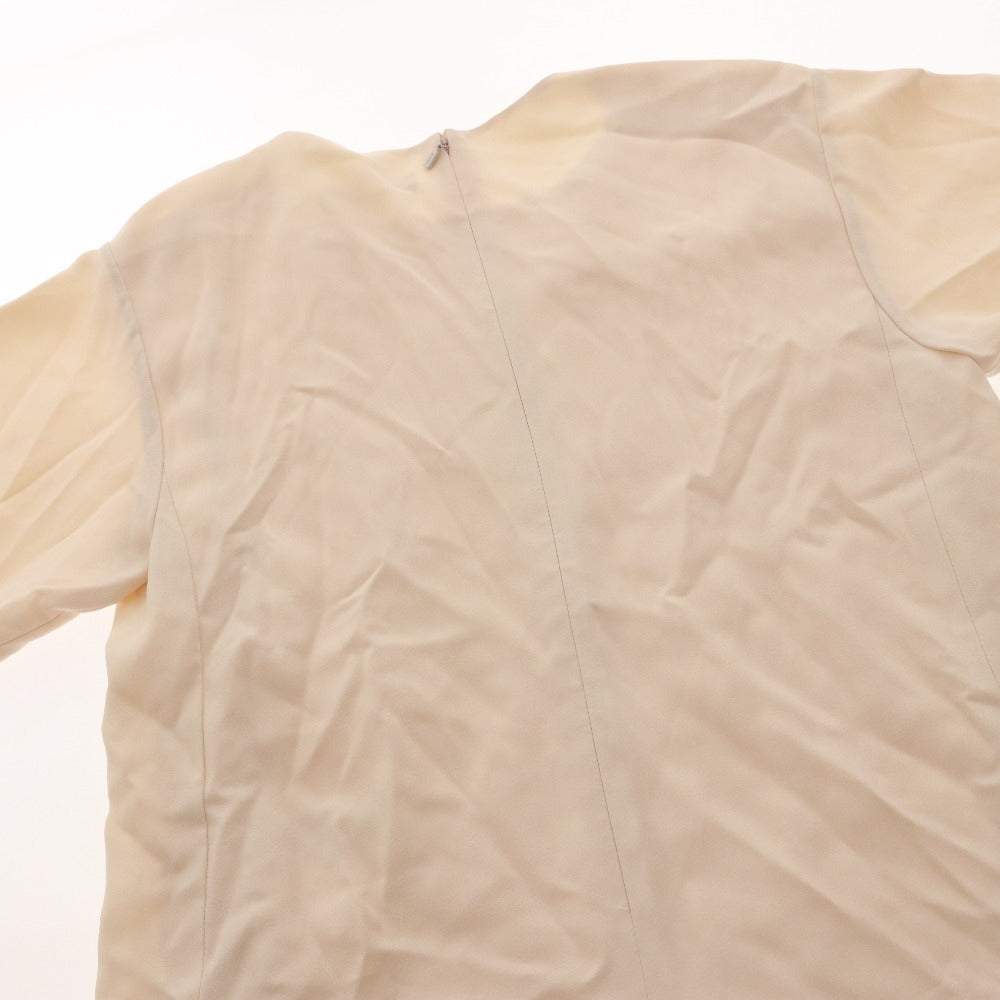 ■ Chloe short-sleeved dress, top and bottoms, women's size 34 (equivalent to S), beige