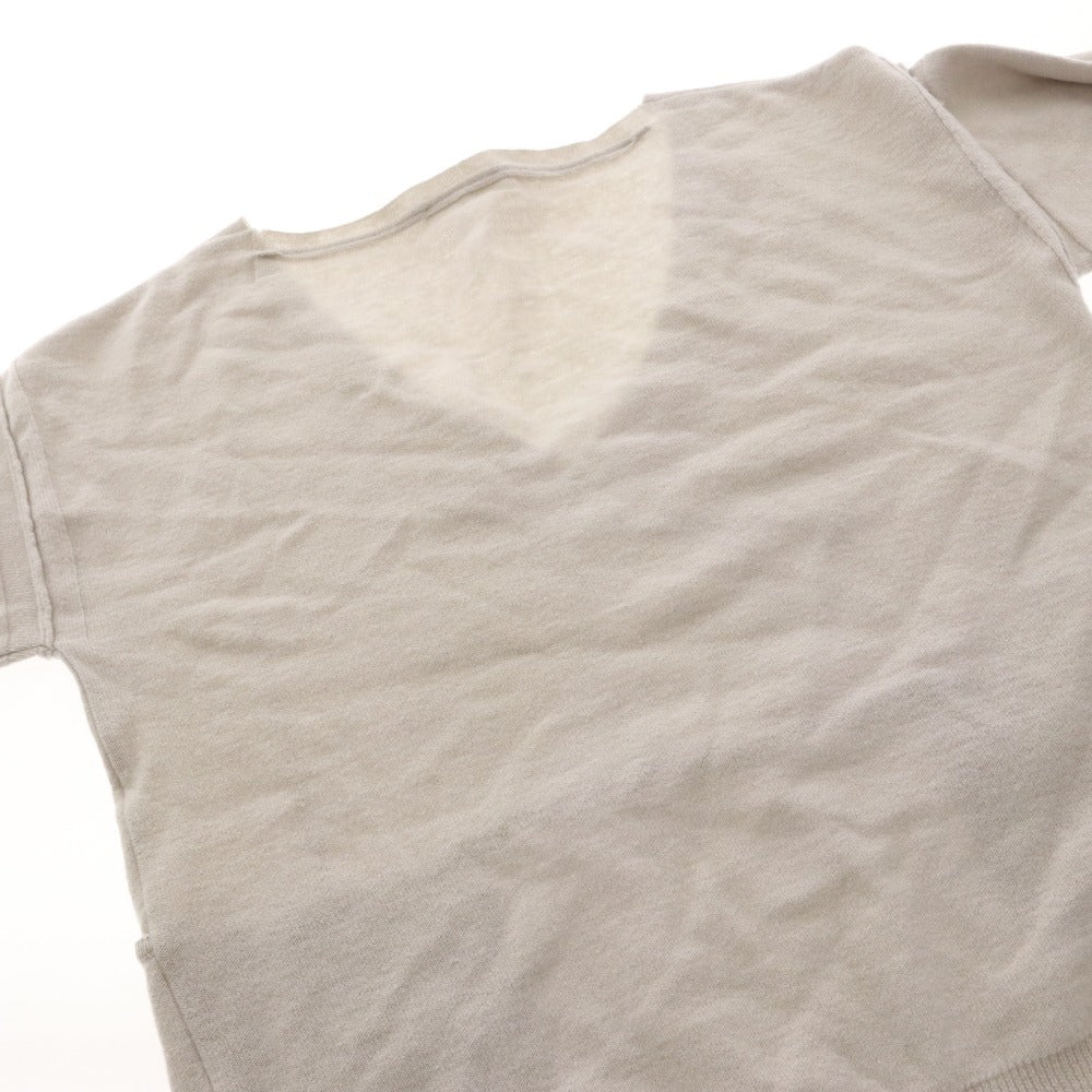 ■ Chloe sweater top, V-neck, women's, XS, gray