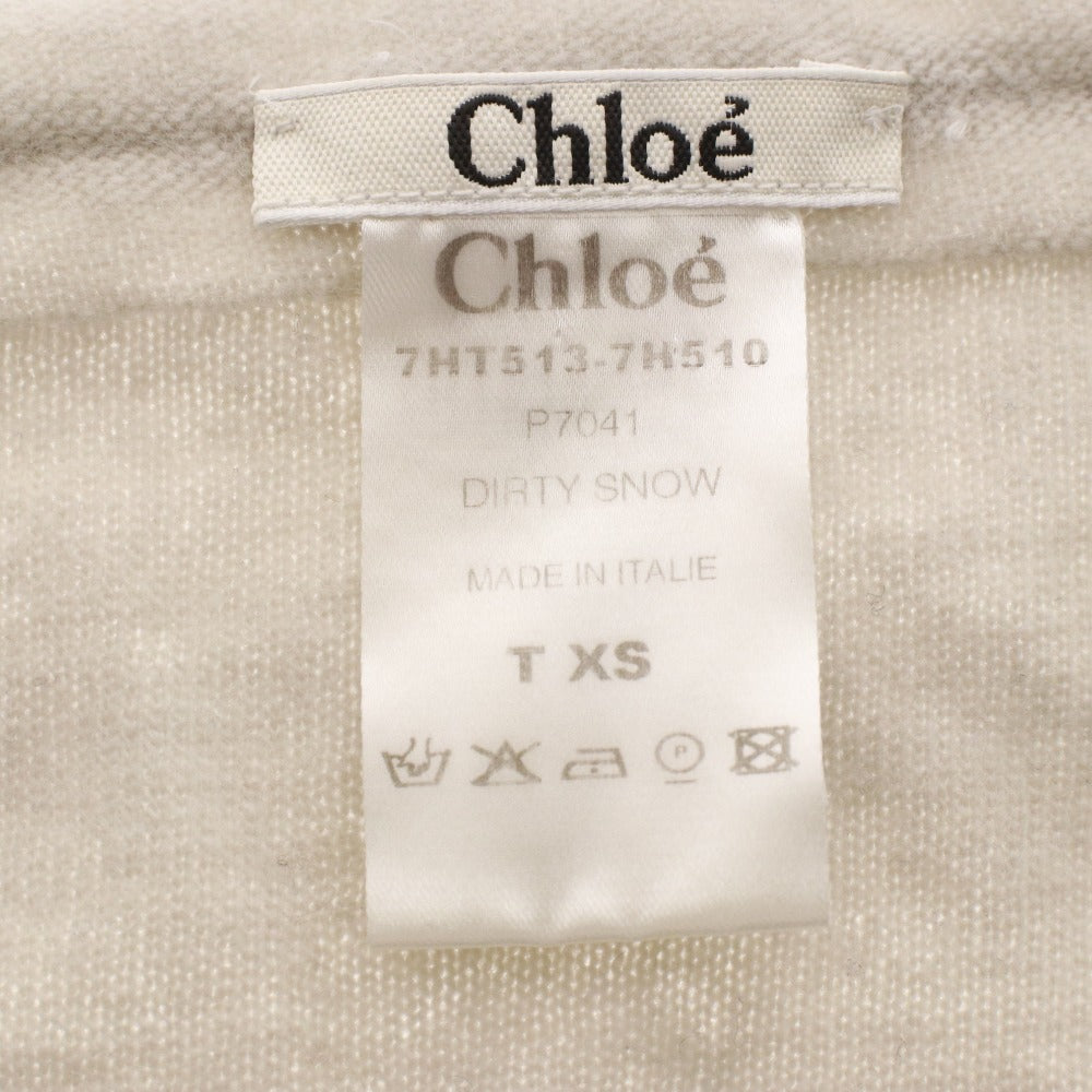 ■ Chloe sweater top, V-neck, women's, XS, gray