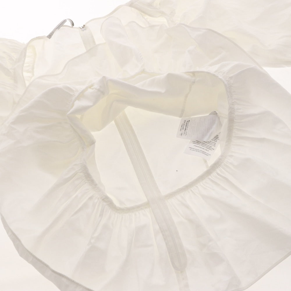 ■ Stella McCartney blouse, three-quarter sleeve top, women's, size 36 (equivalent to S), white