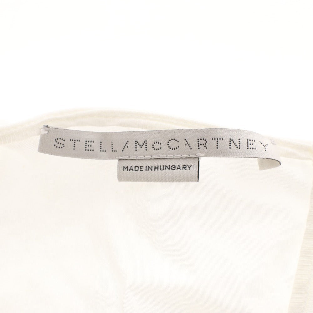 ■ Stella McCartney blouse, three-quarter sleeve top, women's, size 36 (equivalent to S), white