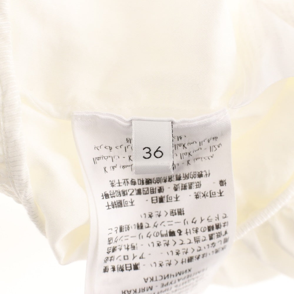 ■ Stella McCartney blouse, three-quarter sleeve top, women's, size 36 (equivalent to S), white