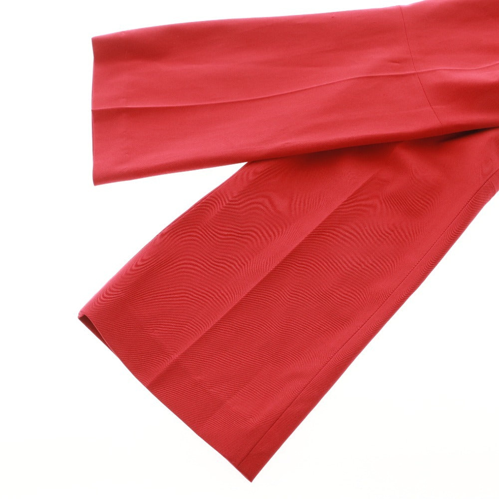 ■ プラダ パンツ ボトムス センタープレス レディース 38 （M相当） レッド