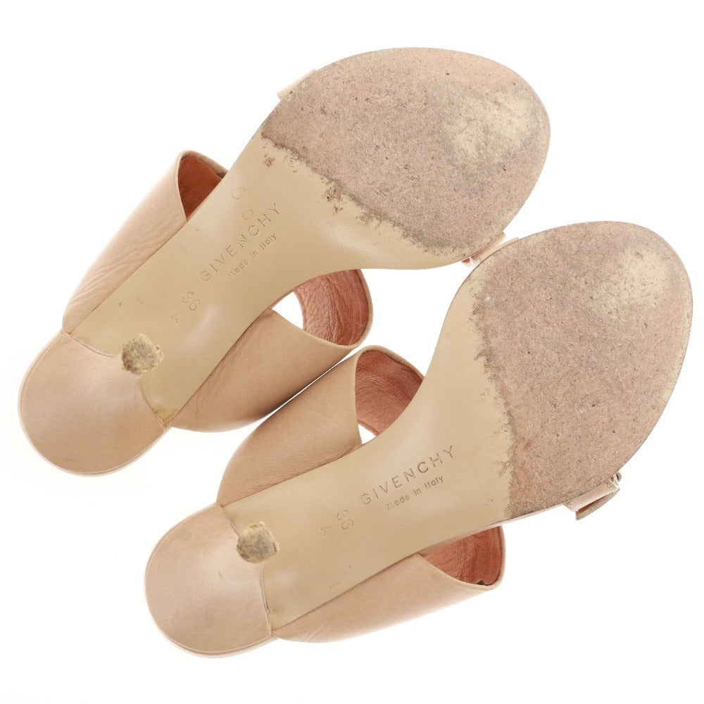■ ジバンシィ サンダル ミュール 靴 ハイヒール レディース 36 （23cm相当） ベージュ