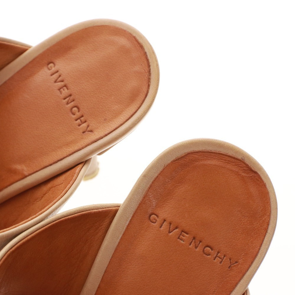 ■ ジバンシィ サンダル ミュール 靴 ハイヒール レディース 36 （23cm相当） ベージュ