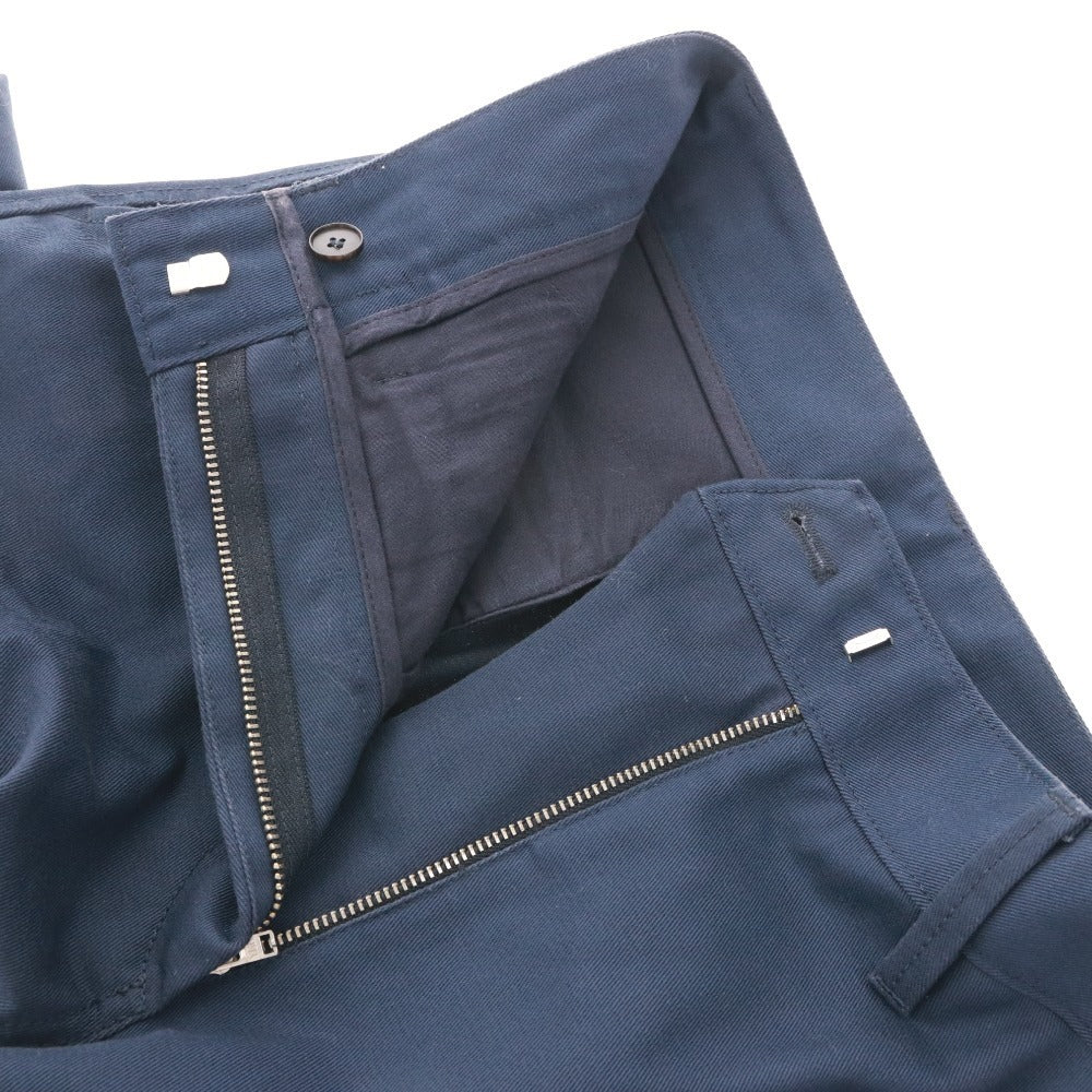 ■ アクネストゥディオズ パンツ ボトムス センタープレス 裾折り返し レディース 32 （XS相当） ネイビー