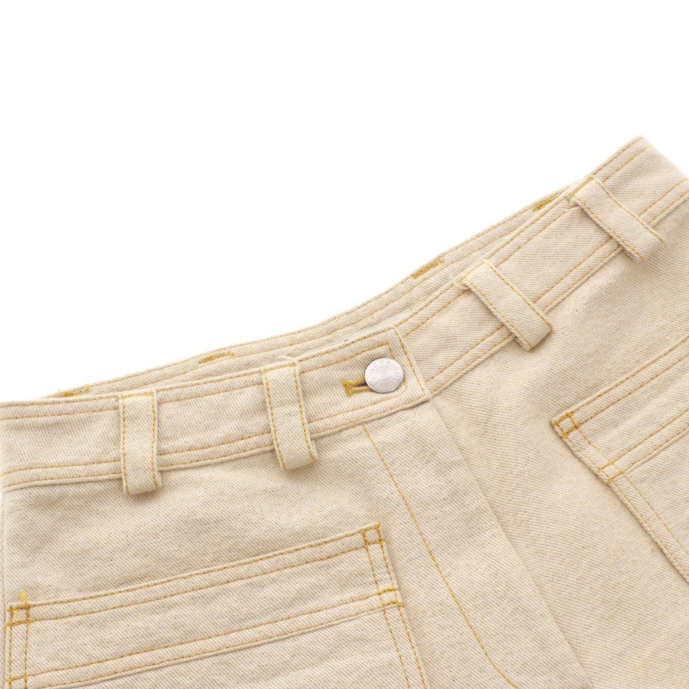 ■ Acne Studios デニムパンツ ボトムス ジーンズ レディース 32 （M相当） アイボリー