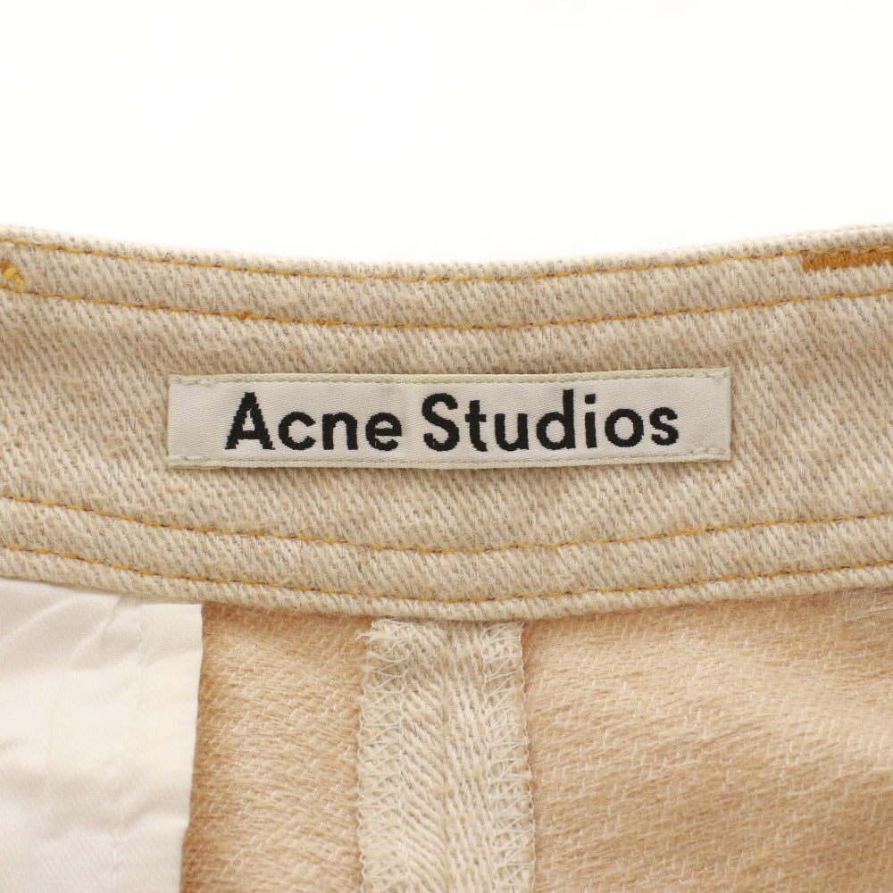 ■ Acne Studios デニムパンツ ボトムス ジーンズ レディース 32 （M相当） アイボリー