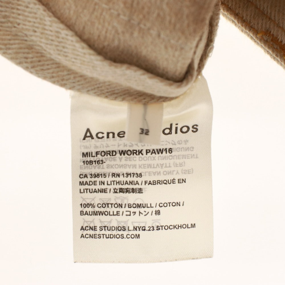 ■ Acne Studios デニムパンツ ボトムス ジーンズ レディース 32 （M相当） アイボリー