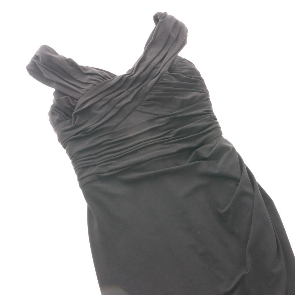 ■ self-portrait セルフポートレイト ドレス ロングワンピース ノースリーブ トップス 無地 レディース UK 6 (S相当) ブラック 黒