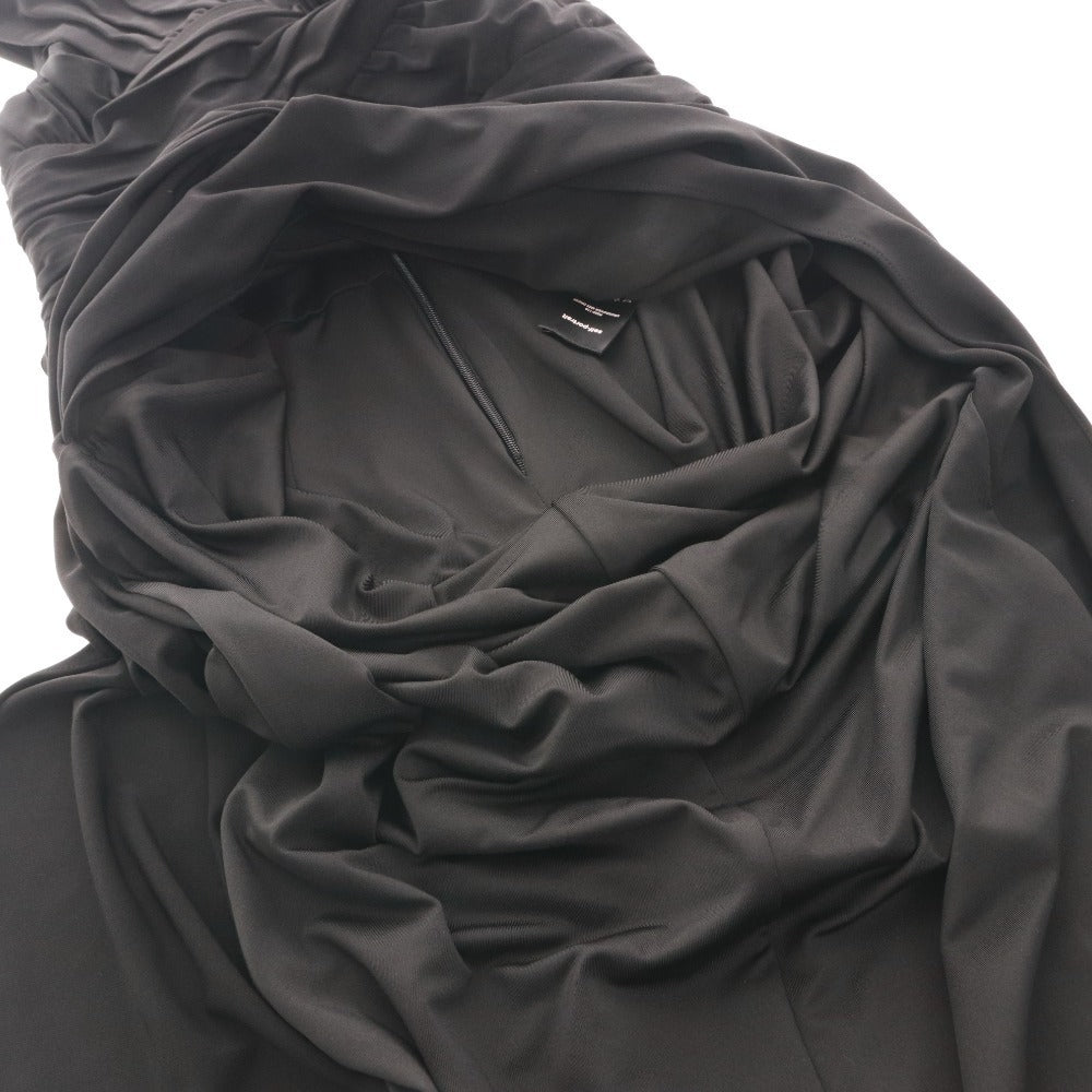 ■ self-portrait セルフポートレイト ドレス ロングワンピース ノースリーブ トップス 無地 レディース UK 6 (S相当) ブラック 黒