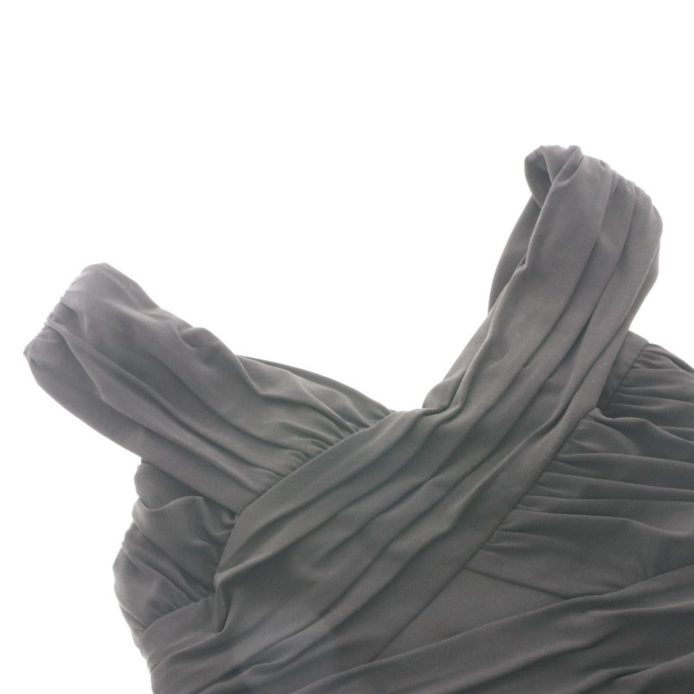 ■ self-portrait セルフポートレイト ドレス ロングワンピース ノースリーブ トップス 無地 レディース UK 6 (S相当) ブラック 黒