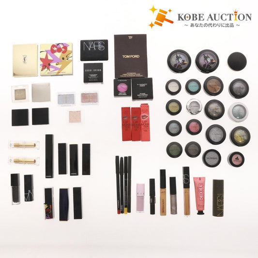 ■ 化粧品 コスメ 大量セット まとめ売り CHANEL/YSL/M・A・C/KATE/TOM FORD/NARS 等 口紅 アイシャドー ペンシル 等 総重量 約1.4kg