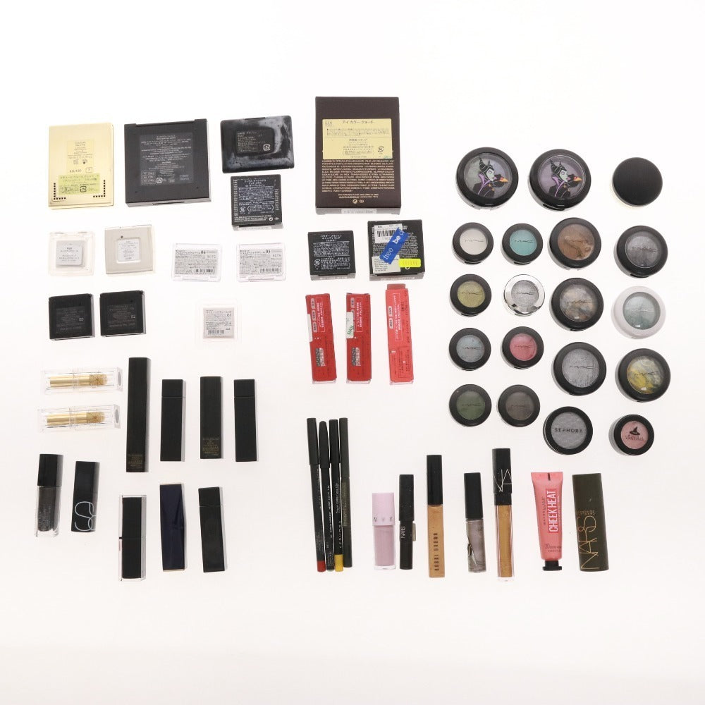■ 化粧品 コスメ 大量セット まとめ売り CHANEL/YSL/M・A・C/KATE/TOM FORD/NARS 等 口紅 アイシャドー ペンシル 等 総重量 約1.4kg