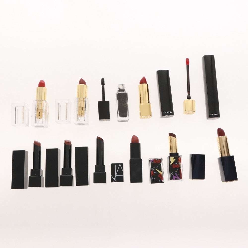 ■ 化粧品 コスメ 大量セット まとめ売り CHANEL/YSL/M・A・C/KATE/TOM FORD/NARS 等 口紅 アイシャドー ペンシル 等 総重量 約1.4kg