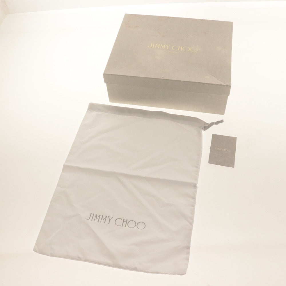 ■ JIMMY CHOO ジミーチュウ サンダル 靴 Lang アンクルストラップ レディース 36 ( 23.0cm相当 ) オレンジ 付属品付き