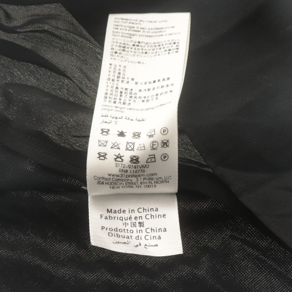 ■ 3.1 Phillip Lim スリーワンフィリップリム キャミワンピース トップス ボトムス プリーツ レディース 2 ブラック