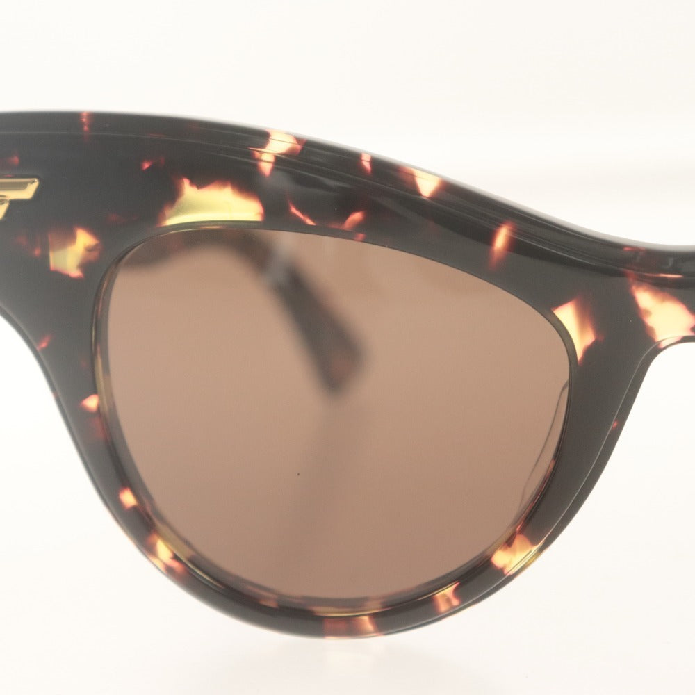 ■ BOTTEGA VENETA ボッテガヴェネタ サングラス BV1004S 47□22 145 アイウェア 眼鏡 キャットアイ べっ甲 度なし レディース ブラウン系
