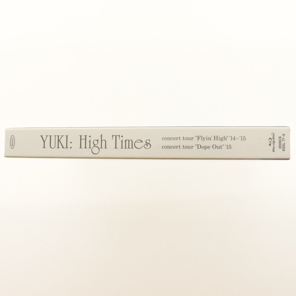 ■ YUKI ブルーレイ DVD 2枚組 YUKI High Times concert tour 'Flyin' High''14~'15 ＆ ”Dope Out''15 付属品付き