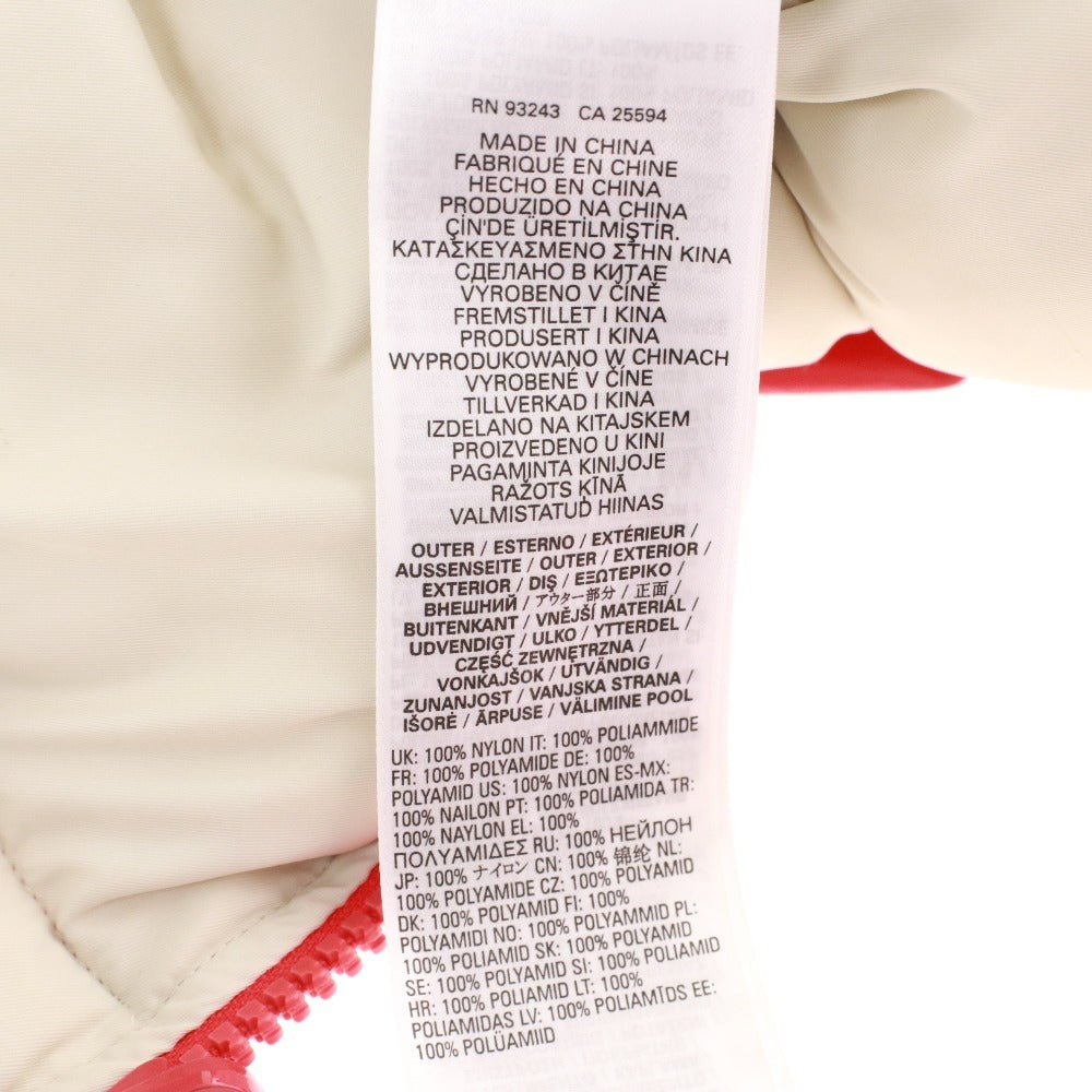 ■ ディーゼル パデッドジャケット アウター リバーシブル メンズ S レッド ホワイト