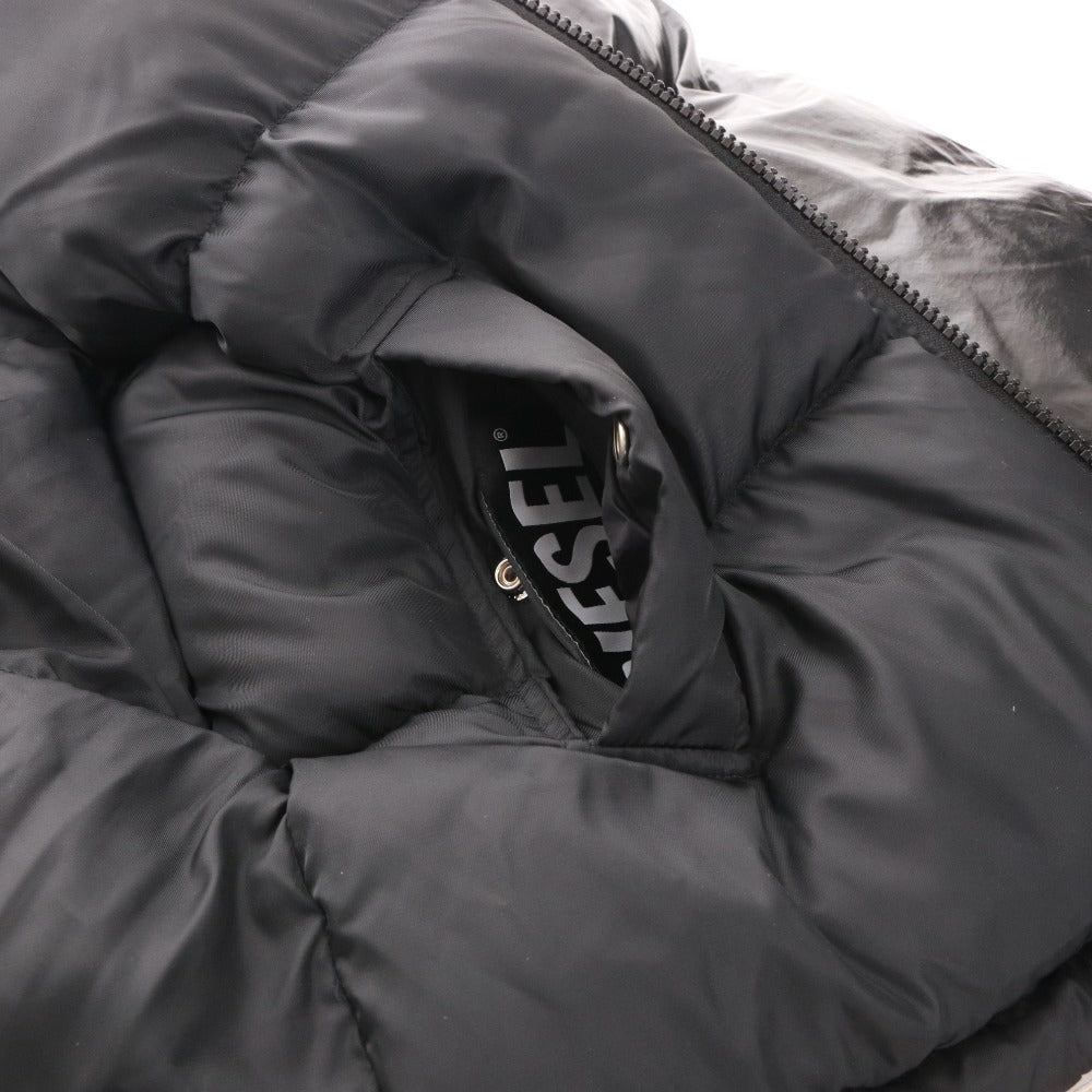■ ディーゼル パデッドジャケット アウター リバーシブル メンズ S ブラック ホワイト