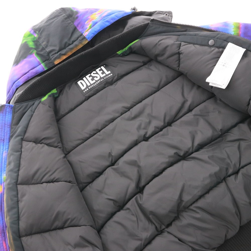 ■ ディーゼル ジャケット アウター サイケデリックオーバープリント メンズ M マルチカラー