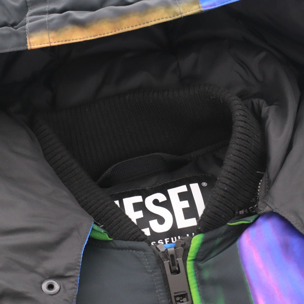 ■ ディーゼル ジャケット アウター サイケデリックオーバープリント メンズ M マルチカラー