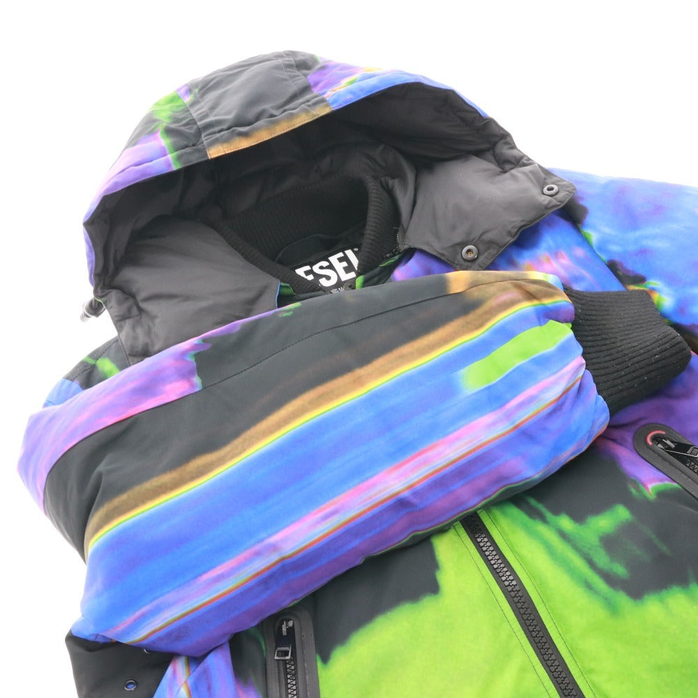 ■ ディーゼル ジャケット アウター サイケデリックオーバープリント メンズ M マルチカラー